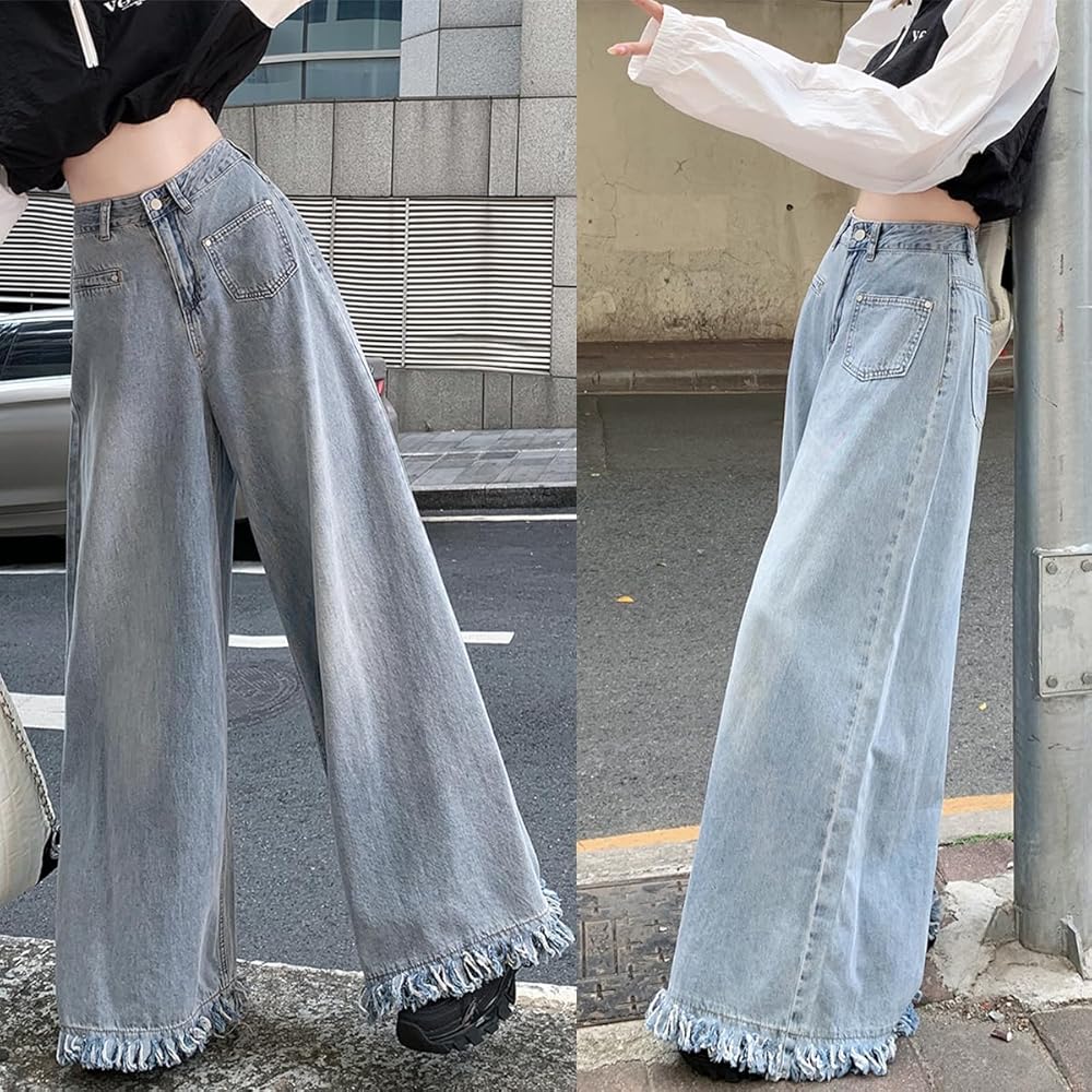 パンツ SENEE loose vintage like denim Amazon.com: Men's Straight Leg Jeans Baggy Jeans Vintage